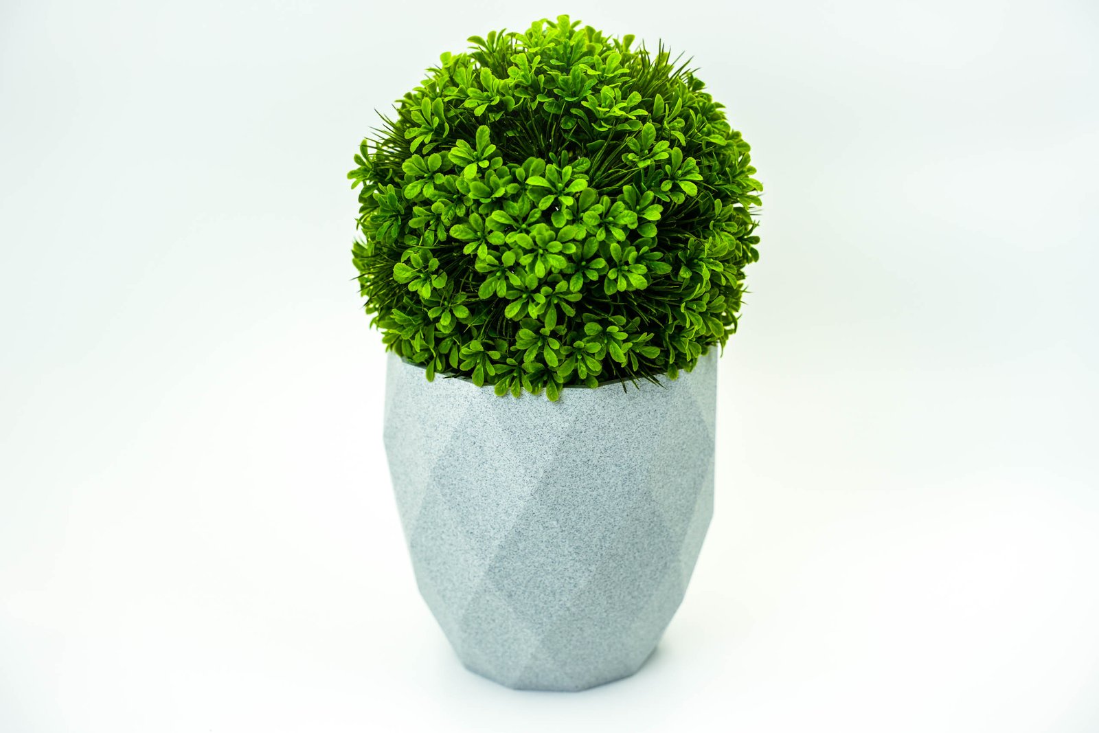 legancka Donica Geometryczna 3D – Nowoczesny Design i Wysoka Trwałość - Marmur