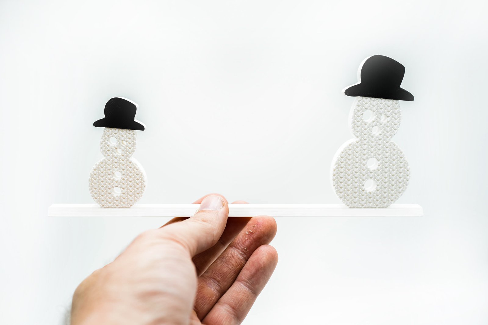 Modułowa Dekoracja Świąteczna 3D – Podświetlana – Choinka + Bałwany | Zestaw - obrazek 11