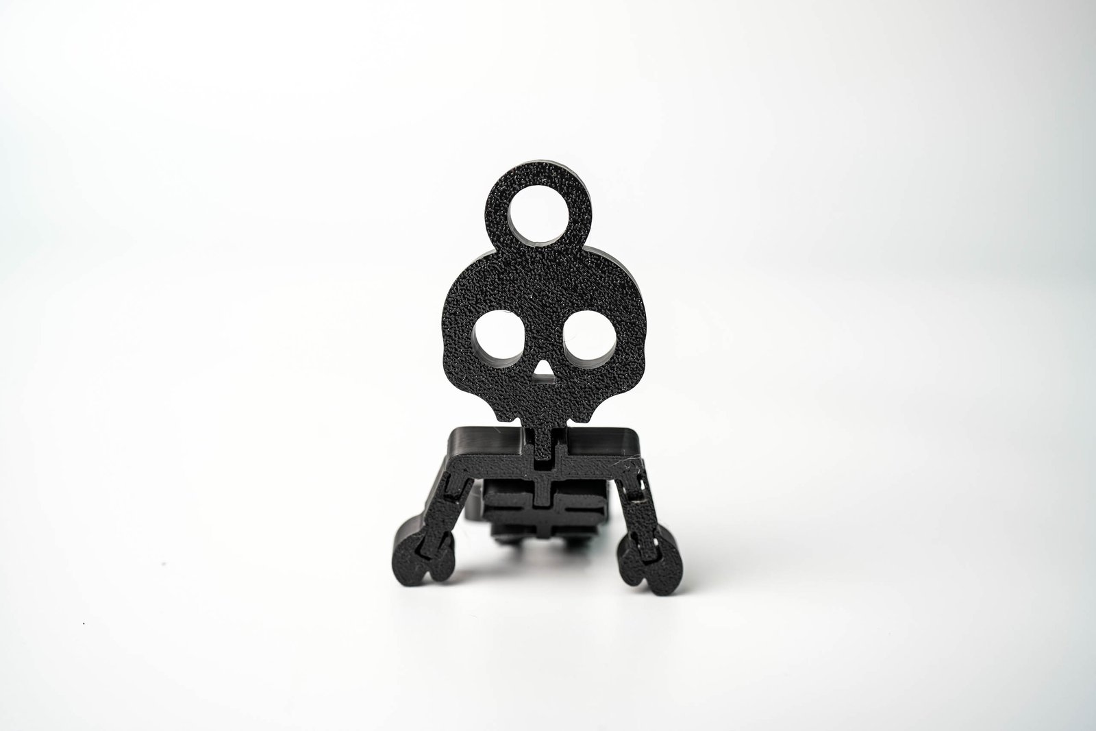 Ruchomy Szkieletor 3D – brelok z charakterem! Kolor - Black! - obrazek 4