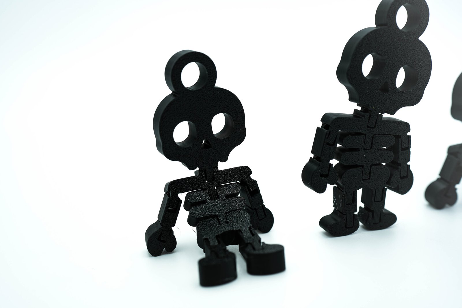 Ruchomy Szkieletor 3D – brelok z charakterem! Kolor - Black! - obrazek 6