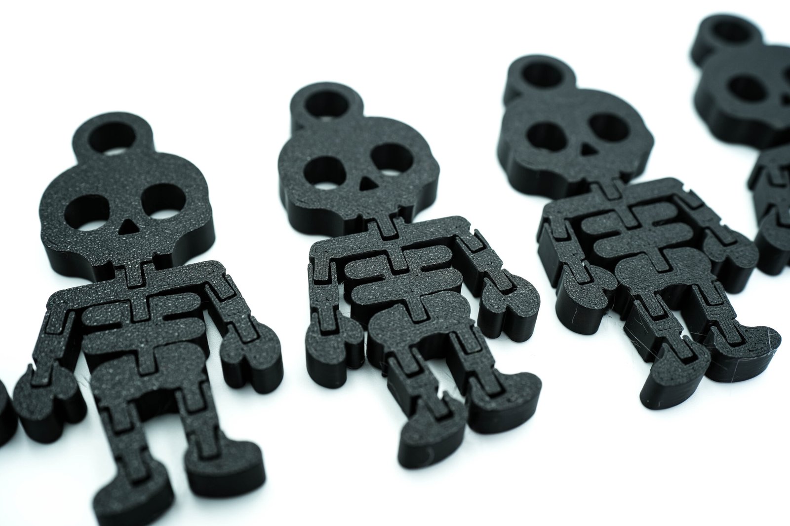 Ruchomy Szkieletor 3D – brelok z charakterem! Kolor - Black! - obrazek 8