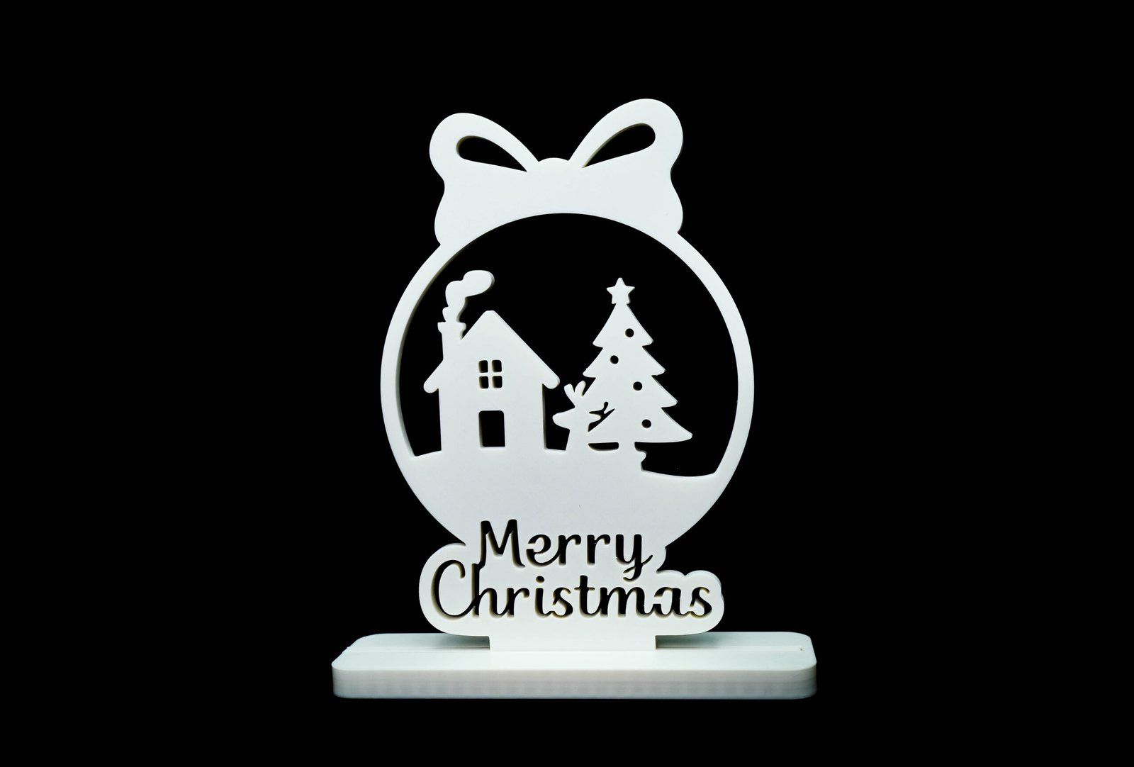 Świąteczna Ozdoba „Merry Christmas” – Ozdoba Modułowa