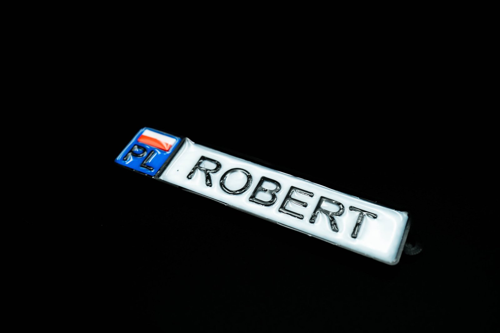 Personalizowany brelok | Tablica rejestracyjna | Druk 3D + Żywica UV - obrazek 6