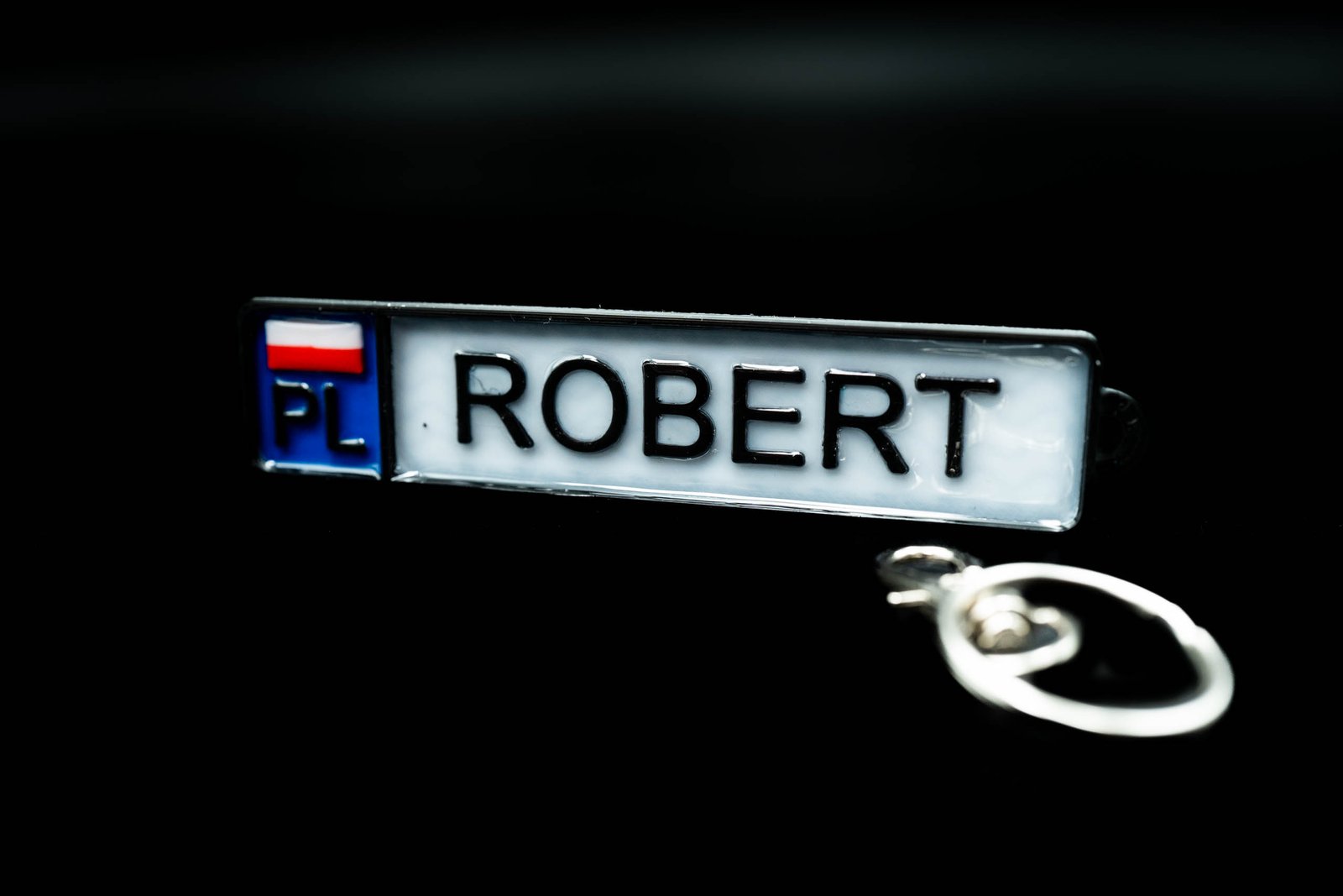 Personalizowany brelok | Tablica rejestracyjna | Druk 3D + Żywica UV - obrazek 5