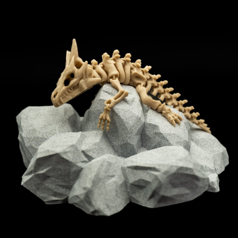 Mały Smok Szkielet 3D – Articulated Dragon Skeleton