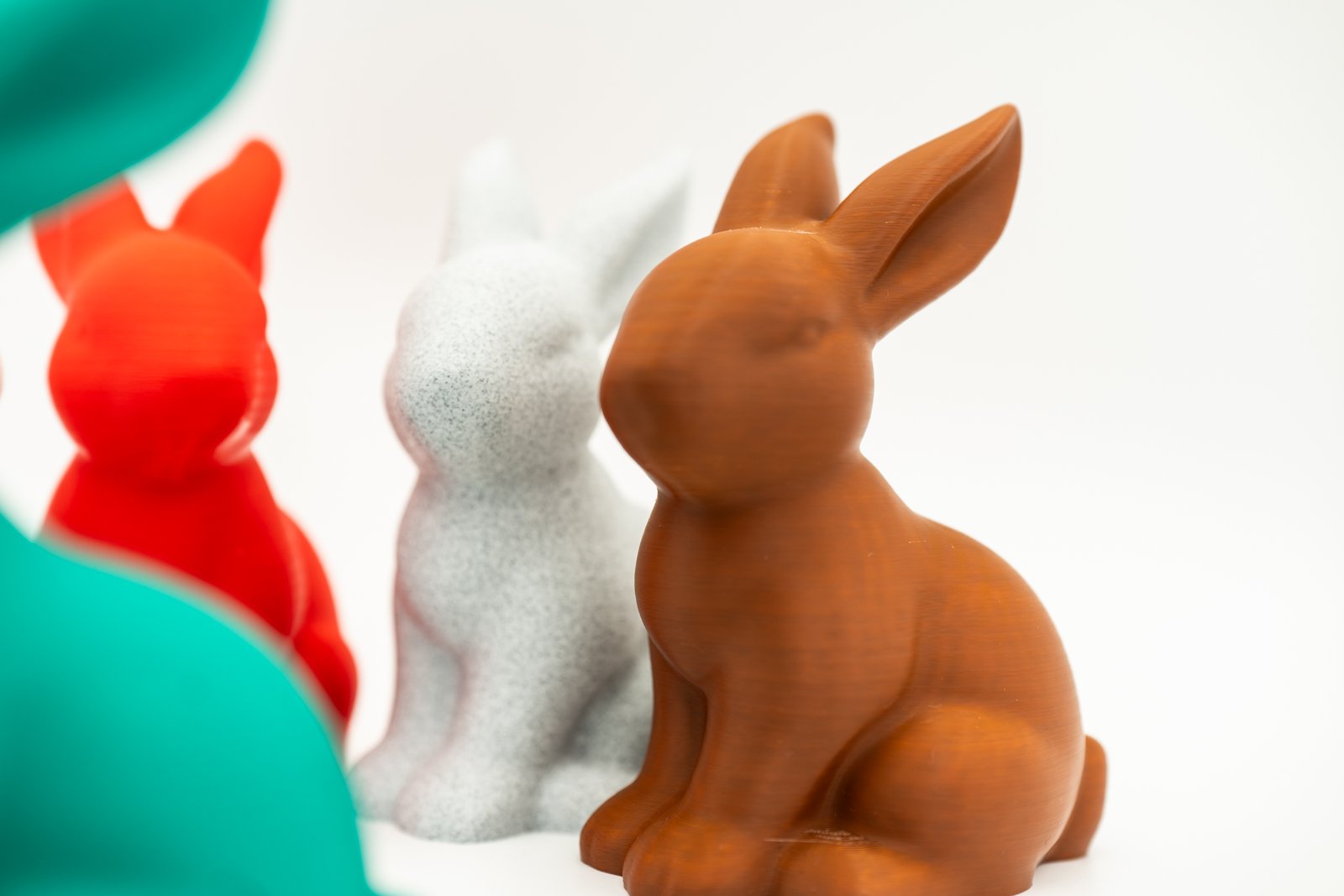 Króliczek Wielkanocny 3D – Dekoracja Świąteczna | 15 cm | Różne Kolory - obrazek 5