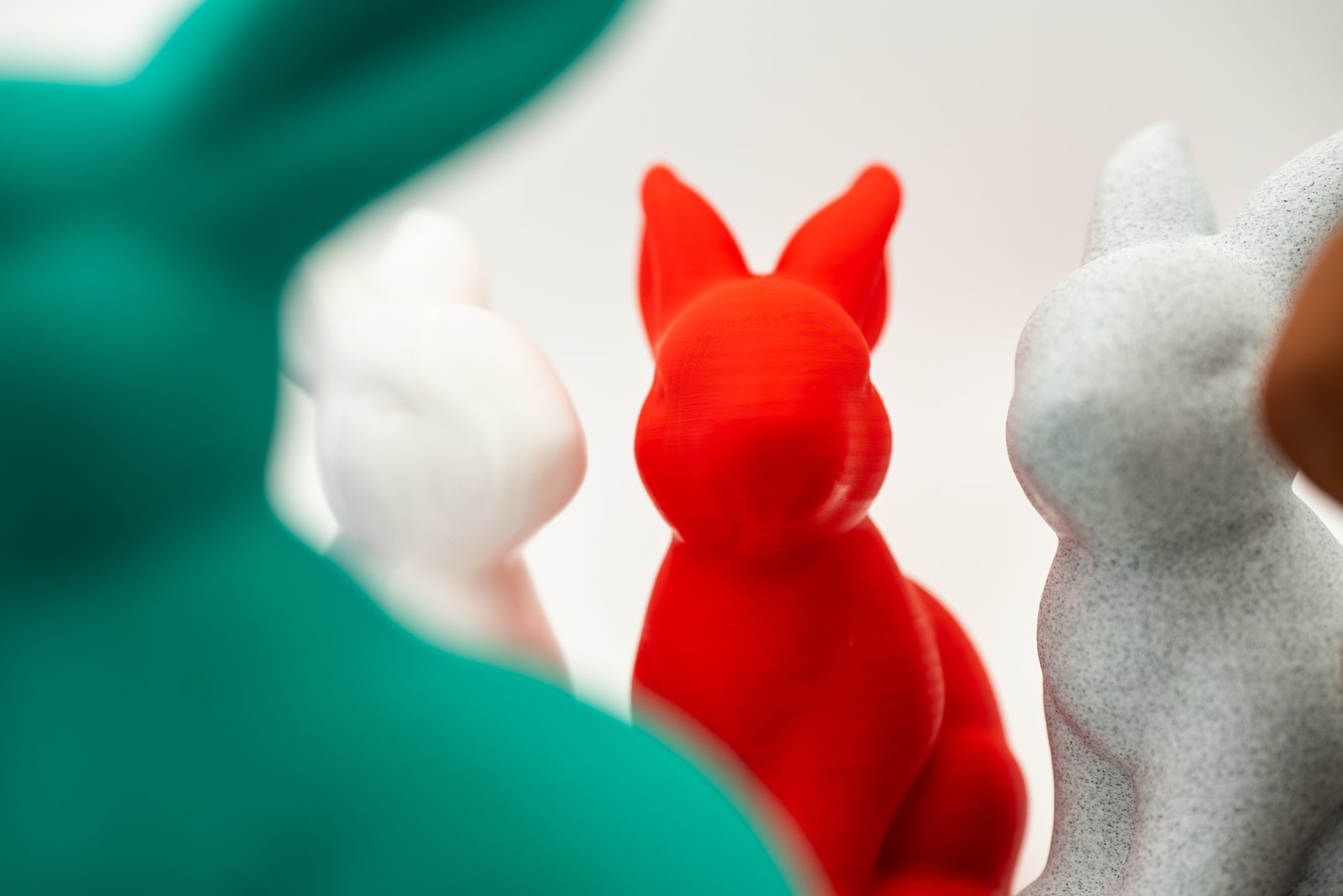 Króliczek Wielkanocny 3D – Dekoracja Świąteczna | 15 cm | Różne Kolory - obrazek 6