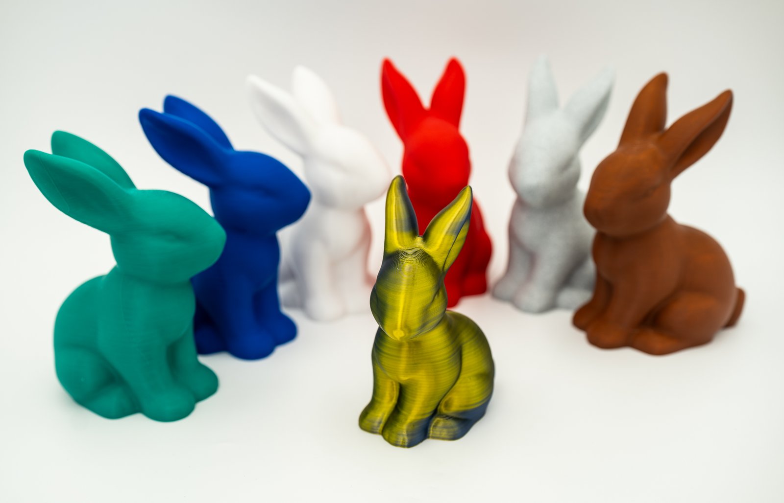 Króliczek Wielkanocny 3D – Dekoracja Świąteczna | 15 cm | Różne Kolory - obrazek 8